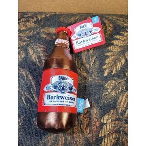 Bark Barkweiser Bottle Dog Toy  Size Small 0 - 20 Pounds  NWT